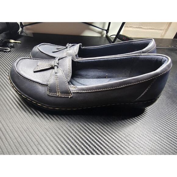 Clarks Womens US 9 Ultimate Comfort Collection Gray Loafer Slip On Shoe 15260 - Picture 5 of 8